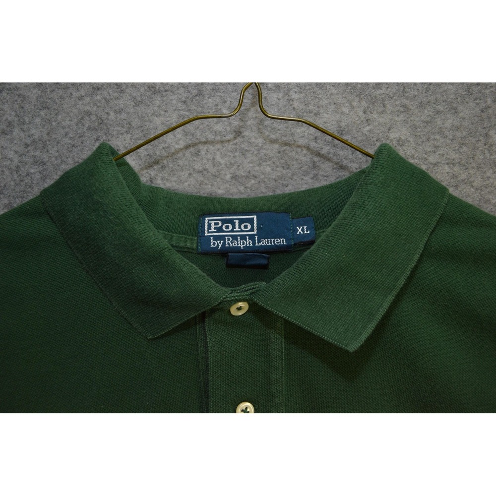 VTG Polo Ralph Lauren‎ Polo Shirt Mens XL Big Pony RL08 Embroidered RL Hong Kong - Picture 7 of 13
